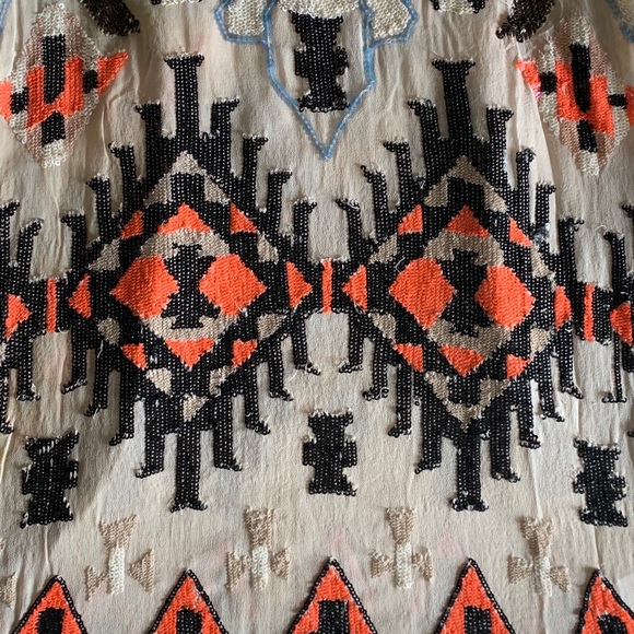 All Saints Aztec dress - fits like a 4 - Picture 2 of 5
